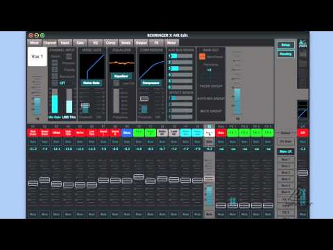 X AIR How To: Save / Recall (X AIR EDIT)