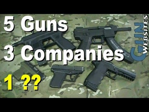 5 Plastic Gun Designs, What's in common?