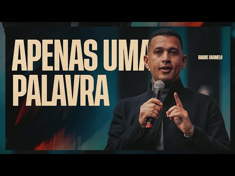 Apenas Uma Palavra | Pr. Raique Carmelo | Ao Vivo Na Get Church Floripa
