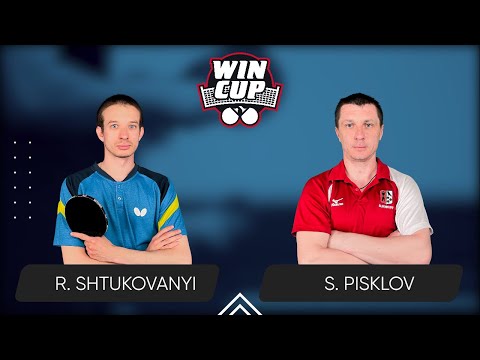 23:15 Roman Shtukovanyi - Serhii Pisklov West 6 WIN CUP 30.01.2024 | TABLE TENNIS WINCUP