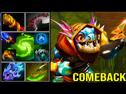 SLARK [ MEGA CREEP COMEBACK ] [ EXTREMELY TEAM FIGHT ] [ PRO PLAY ]