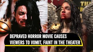 Depraved horror movie causes viewers to vomit, faint in the theater | Viral Video