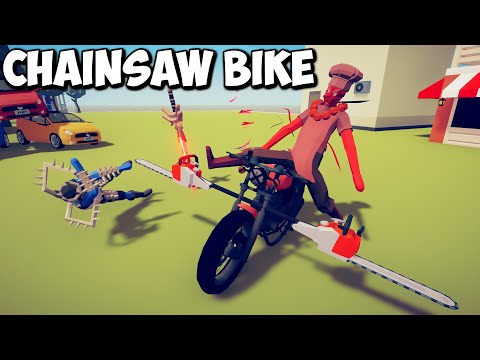 🏍️Chainsaw Bike vs EVERY FACTION - Totally Accurate Battle Simulator TABS