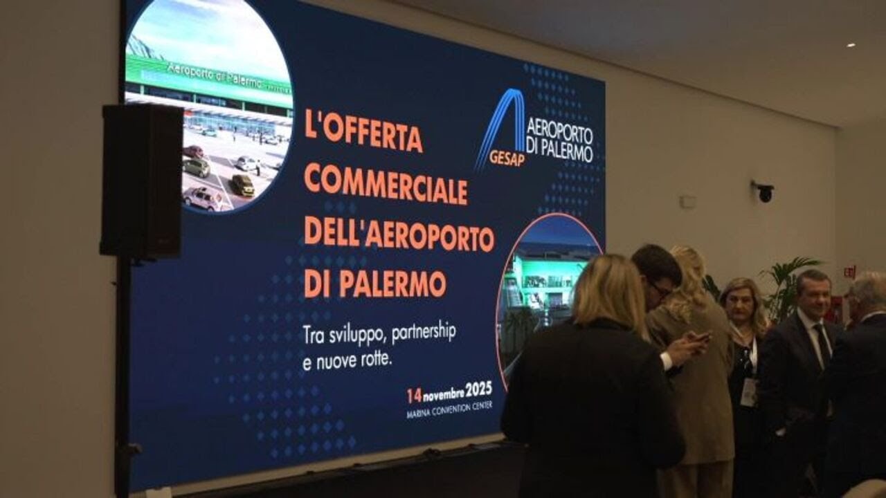 Aeroporto di Palermo, voli in aumento per la stagione invernale