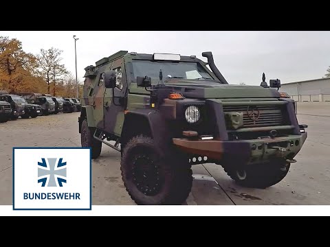 60 Sekunden | Der leicht gepanzerte Patrouillenwagen Enok | Bundeswehr