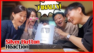 (INDO SUB) Alice's SILVER BUTTON UNBOXING (feat. family)