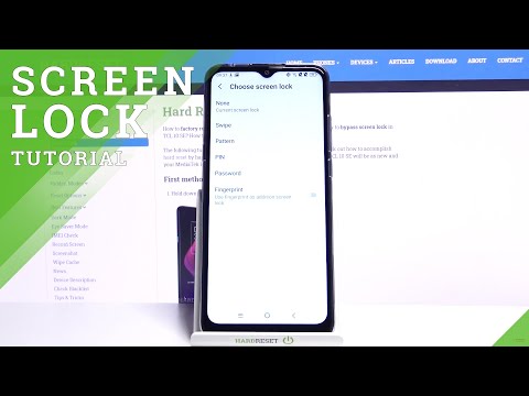 How to Set Up Screen Lock  – Change Lock Method on TCL 10 SE