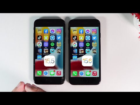 iOS 15.5 vs iOS 15.6 on iPhone 7 - SPEED TEST & Performance