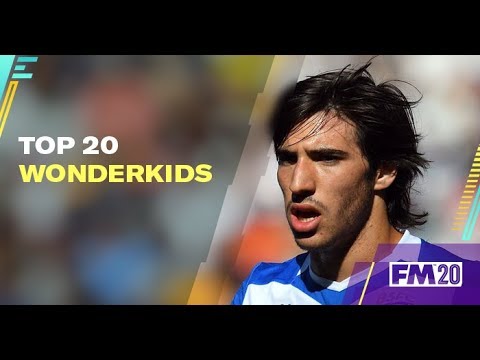 FM20 Top 20 Wonderkids | Best Football Manager 2020 Wonderkids