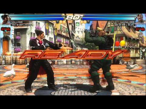 Tekken Tag Tournament 2 - Online Replays (PS3) f/ Harry Potter, kenchan