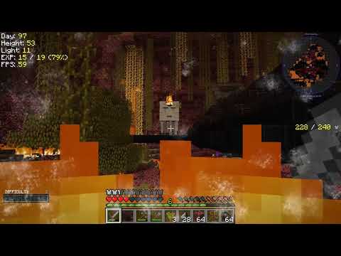 Forever Stranded: Lost Souls with Direwolf20 - Episode 03 - Nether Exploration