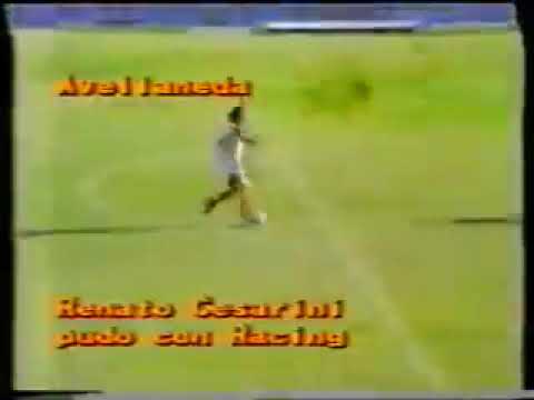 Racing 1 - Renato Cesarini 2 (Nacional 1983)
