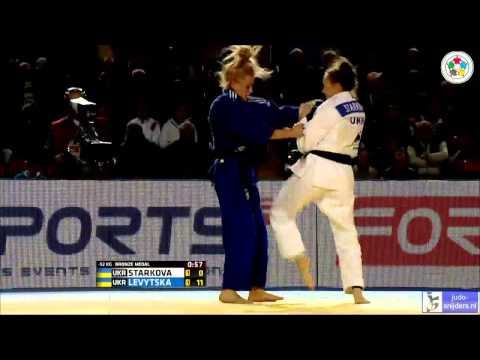Judo 2014 Grand Prix Tbilisi: Starkova (UKR) - Levytska (UKR) [-52kg] bronze