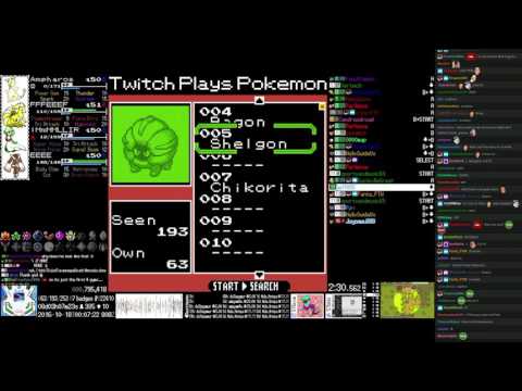 Twitch Plays Pokémon Prism - Hour 195 to 196