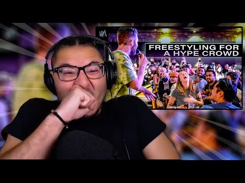 Harry Mack - 500 Person Crowd And 1 Freestyle Rapper | The Live Experience | REACTION