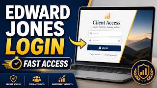 How to login to Edward Jones client access - Fast Access