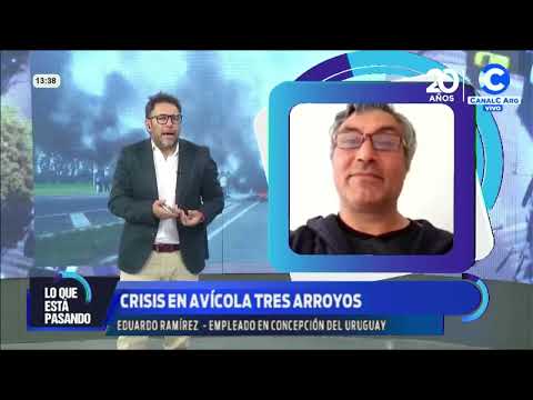 Crisis en Avícola Tres Arroyos | Eduardo Ramírez, empleado en Concepción del Uruguay
