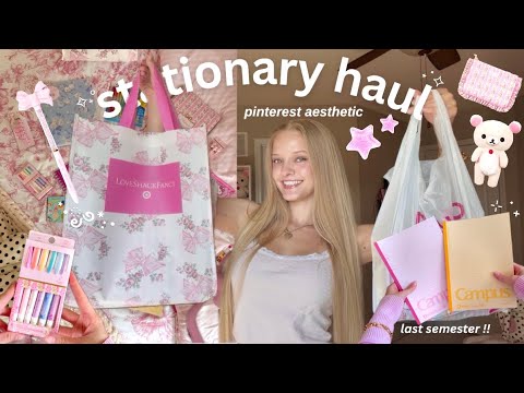 Back To School Haul