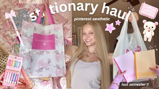 🪽📓 pinterest stationary haul (back to school edition) ✐🎀𖦹˖⋆