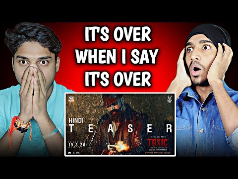 Toxic Teaser REACTION | Rocking Star Yash | Geetu Mohandas | 