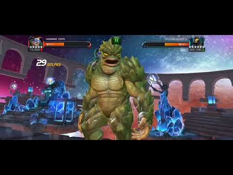 MCOC 5* moleman vs yellow jacket abyss( 4 resus 20%) carinas Challenger