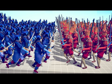 100x MEDIEVAL ARMY ⚔️ vs 💀 100x PIRATE ARMY / Totally Accurate Battle Simulator ( TABS )