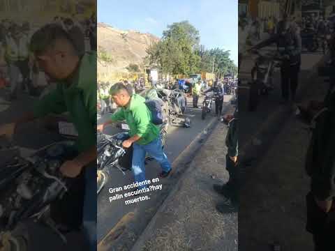 accidenye en la autopista palin escuintla,varios mas de 1 muerto..precaucion en las carreteras.