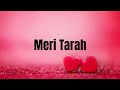 Meri Tarah | Lyrics | Jubin N, Payal D | Himansh K, Heli, Gautam G | Kunaal V | Navjit B | Bhushan K
