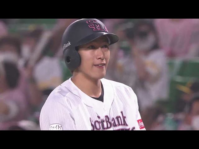 【7回裏】 ホークス・柳田 勝ち越しのタイムリーヒットを放つ!! 2021/5/9 H-L