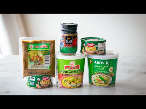 BEST and WORST Green Curry Paste - A Taste Test!