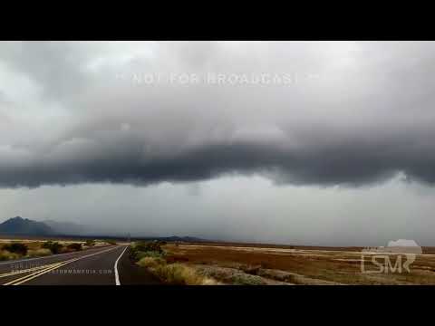 01-01-2023 Buckeye, AZ - Shelf Cloud Ahead of Strong Storms