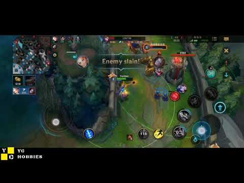 3/0/7 Jinx vs Ashe  Jinx Gameplay.  Solo Rank Mode League of Legends LOL : Wild Rift.Build and Rune.