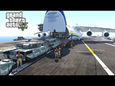 Pengiriman Tank Tempur TNI AD Ke Markas Pusat! GTA 5 Mod Indonesia