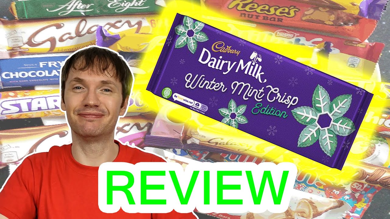 Cadbury Dairy Milk Winter Mint Crisp Edition