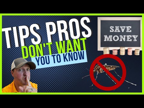 How to kill mosquitoes LIKE A PRO || Get rid of MOSQUITOES around your HOME and LAWN! SAVE MONEY!!!