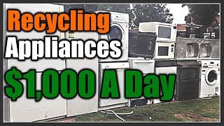 Recycling Appliances for $1000 A Day | THE HANDYMAN |