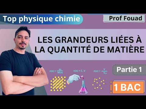 physical quantities linked to the quantity of matter 1 bac part 1