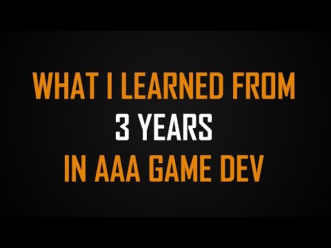 What I Learned from 3 Years as an Artist in AAA Game Dev