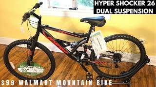 Hyper Shocker 26 Mountain bike from Walmart - Feature overview and potential issues