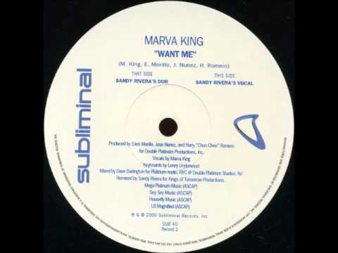 Marva King - Want Me (Sandy Rivera's Vocal) (2000)