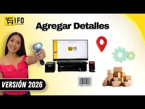 📦 Registra todos los detalles de tus productos con SIFO Punto de Venta 🚀