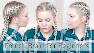 How To French Braid Your Own Hair Step By Step – Hair For Beginners | EverydayHairInspiration
