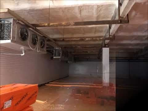 ППУ герметизация полов и потолков в холодильниках