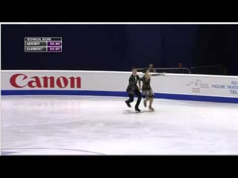 Eugenia TKACHENKA / Yuri HULITSKI - 2015 World Junior Championships - FD