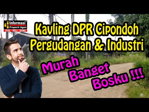 Tanah pergudangan  Cipondoh. Kav. DPR Blok A. Lt.3119 m2.