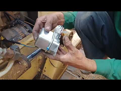 Alternator to voltage Regulator AVR 615 ,24 volts Wiring Connection ( tutorial).