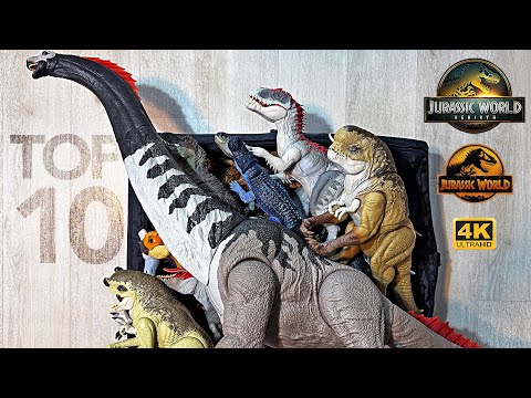 RANKING a Box of Jurassic World Rebirth Mattel Dinosaur Toys! Distortus Rex, Spinosaurus, T-Rex