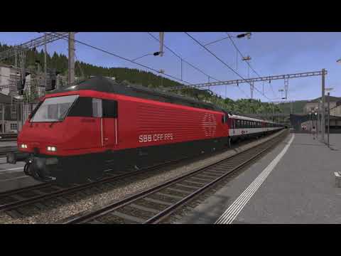 SOB IR 2430 "Treno Gottardo" | Bellinzona - Biasca | Train Simulator 2021
