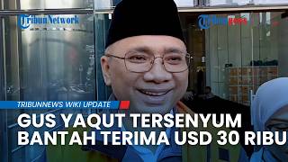 Tangan Diborgol & Kenakan Rompi Oranye KPK, Gus Yaqut Tersenyum Bantah Terima Dana USD 30 Ribu