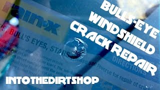 ROCK DAMAGE! Easy Windshield Crack Repair with Rain-X Windshield Repair Kit